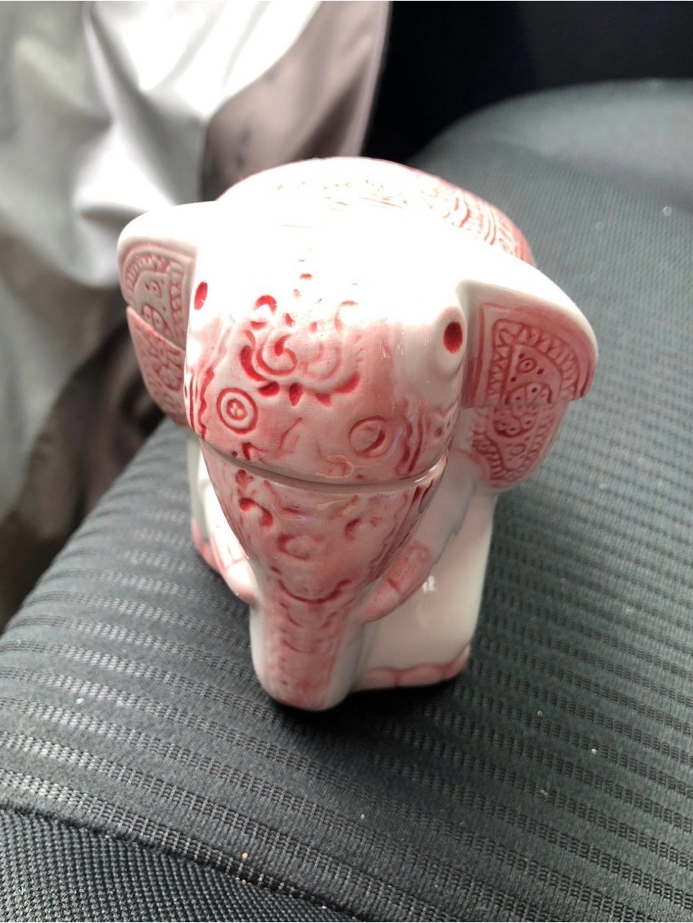 World Market Elephant With Lid